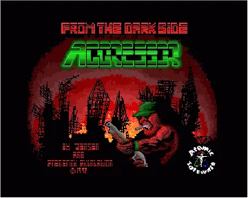 Agressor (1992)(Atomic Software) screen shot title